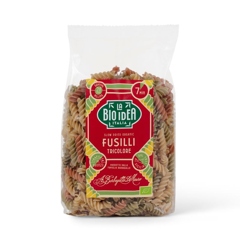 La Bio Idea slow dried organic Fusilli tricolore - Produktbild