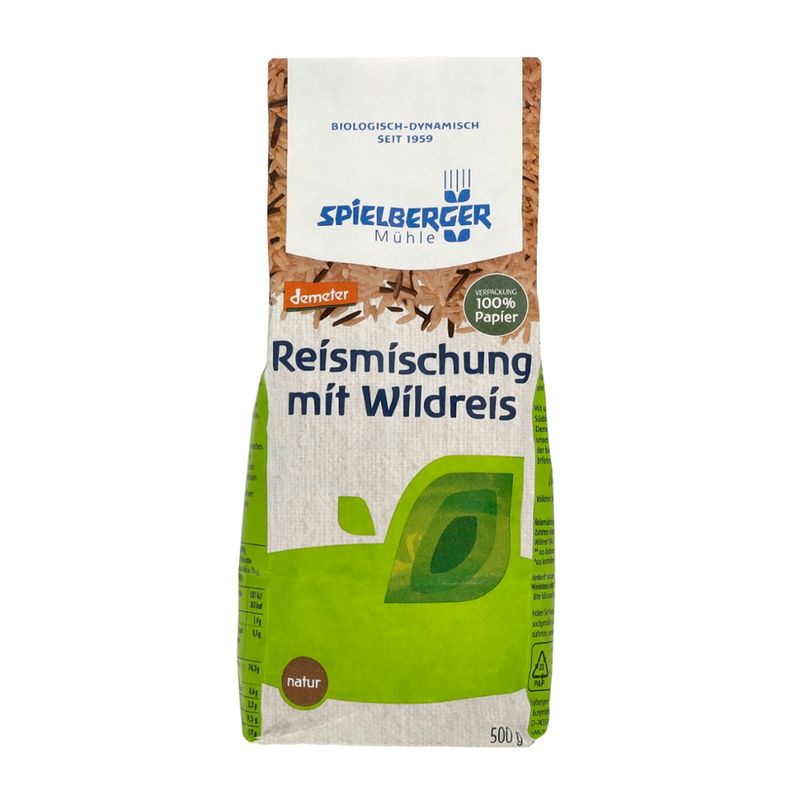 Spielberger Mühle Reismischung mit Wildreis, natur, demeter - Produktbild