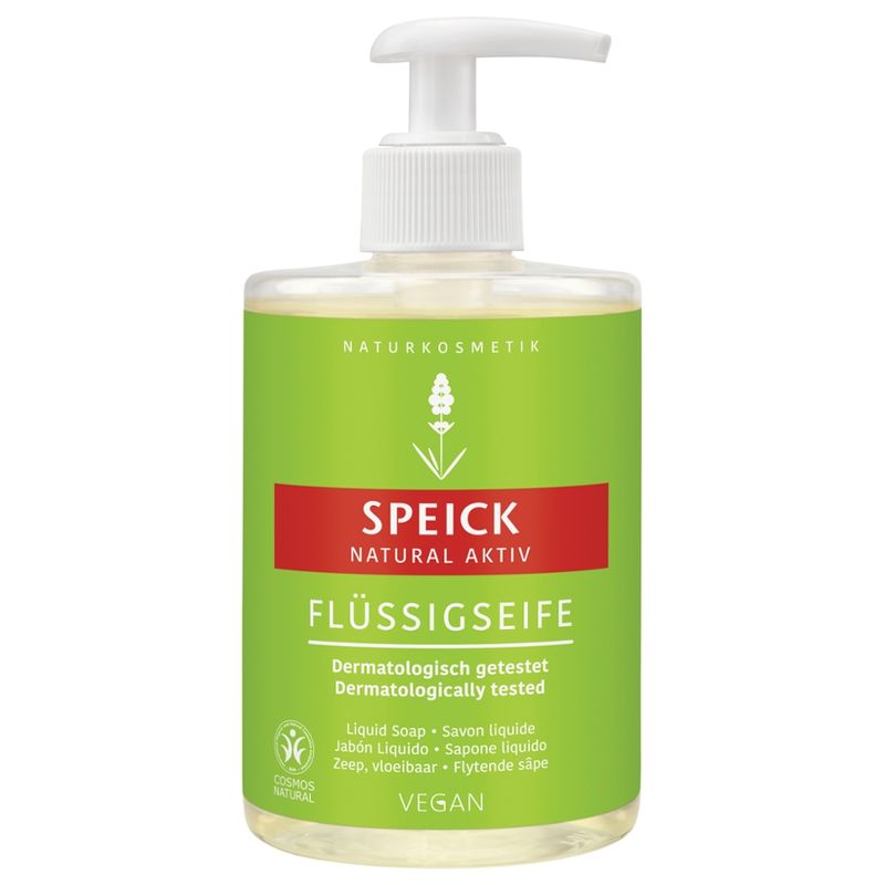 Speick Speick Natural Aktiv Flüssigseife, Seifenspender - Produktbild