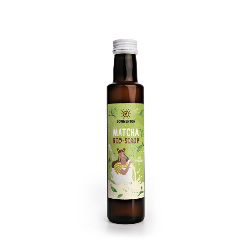 Sonnentor Matcha Sirup - Produktbild