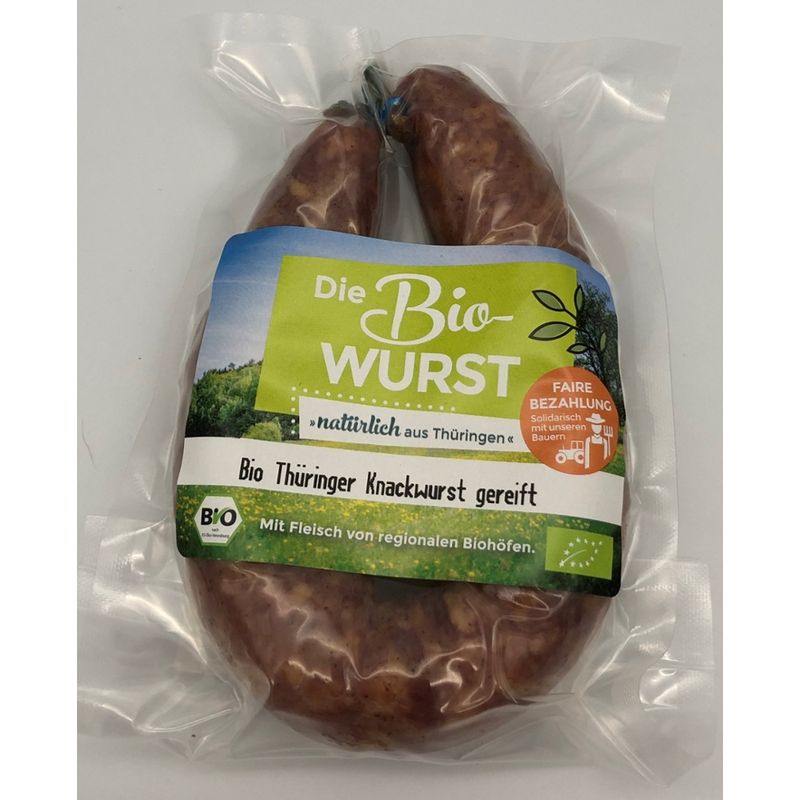 Die Bio-Wurst Bio Thüringer Knackwurst gereift - Produktbild