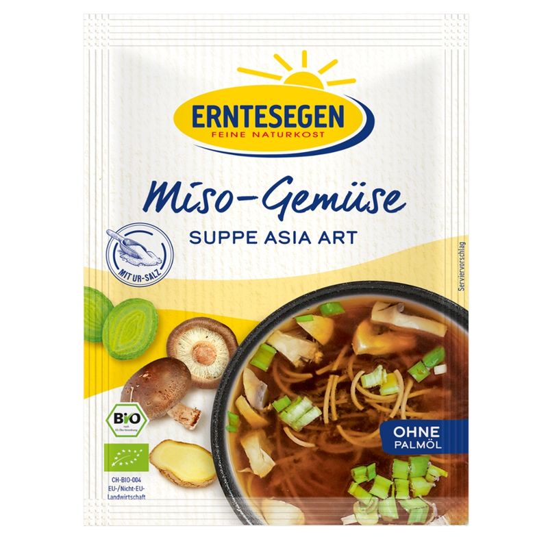 Erntesegen Miso-Gemüse Suppe Asia Art Bio - Produktbild