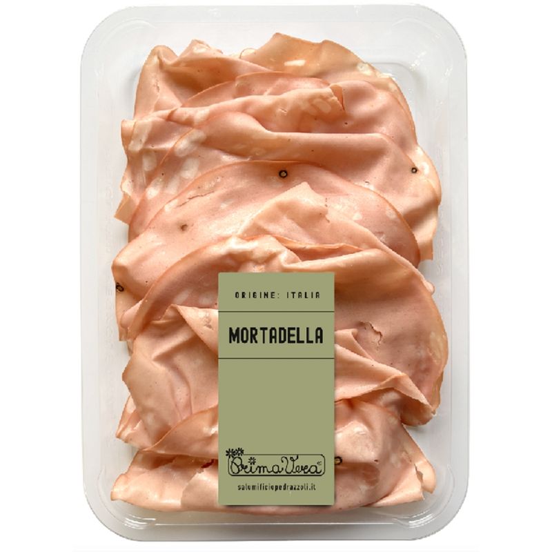 PrimaVera Italienische Bio Mortadella SB handgelegt 100 g - Produktbild