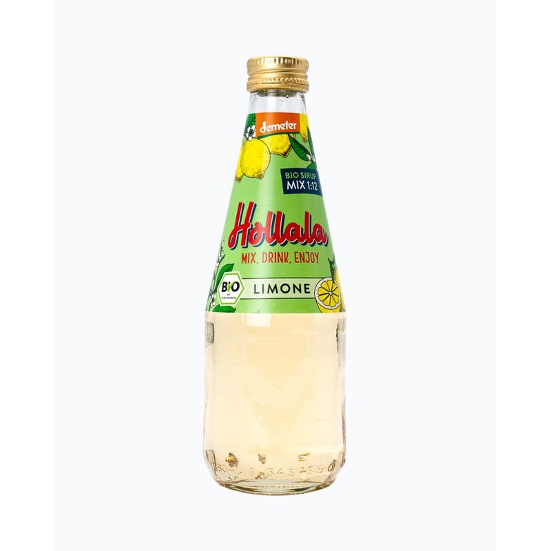 Hollala HOLLALA - Bio (Demeter) Sirup Limone 330ml - Produktbild