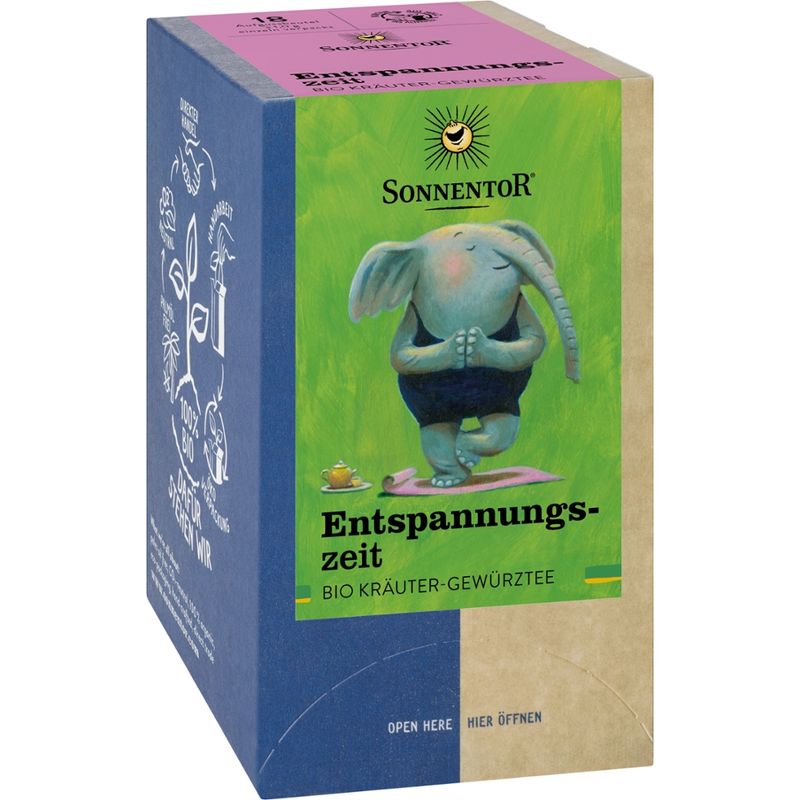 Sonnentor Entspannungszeit, Doppelkammerbeutel - Produktbild