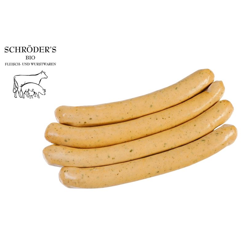 Schröder's Bio Fleisch- und Wurstwaren Schinkenwurst 4x70 g - Produktbild