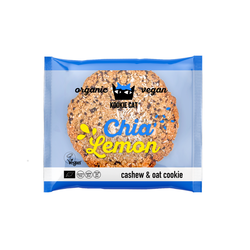 KookieCat KookieCat Chia Lemon, 50g, glutenfrei - Produktbild