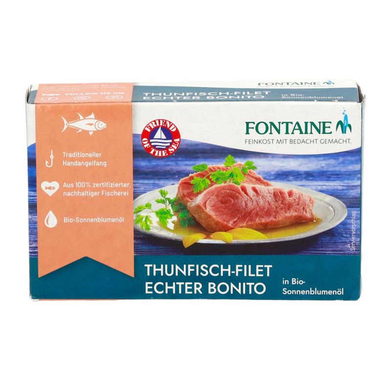 Fontaine Echter Bonito in Bio-Sonnenblumenöl - Produktbild