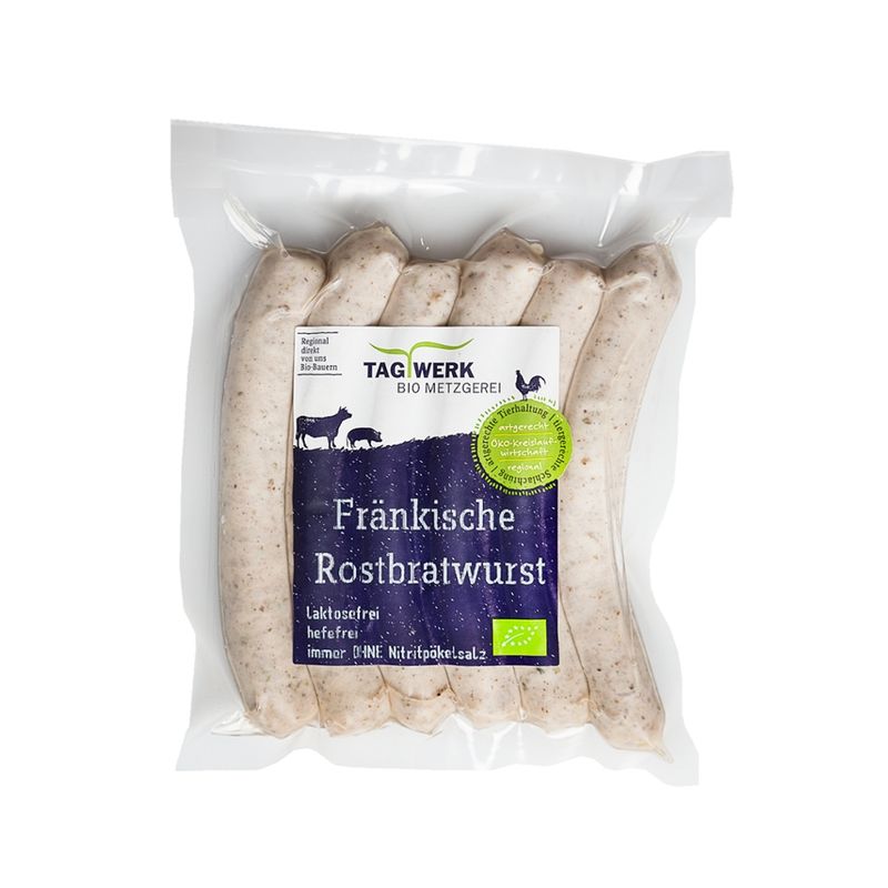 TAGWERK Fränkische Rostbrawurst 6 Stk. - Produktbild