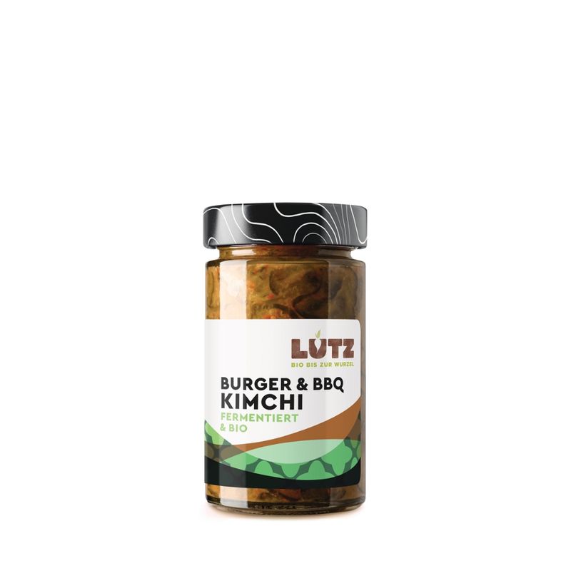 Lutz Ferment ; Burger & BBQ Kimchi 220g -bio - Produktbild