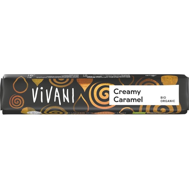 Vivani Creamy Caramel Schokoriegel - Produktbild