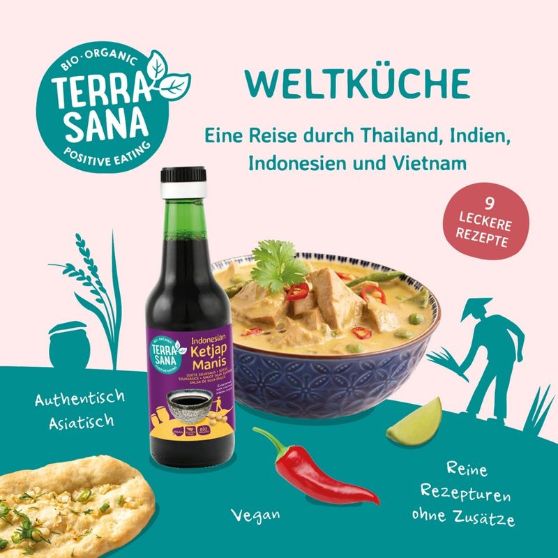 TerraSana Rezeptheft Asiatisch Deutsch - Produktbild
