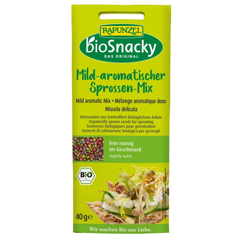 Rapunzel Mild-aromatischer Sprossen-Mix bioSnacky - Produktbild