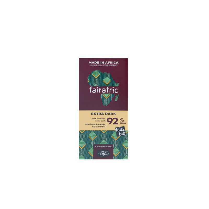 fairafric 92% Bio-Zartbitterschokolade - Produktbild