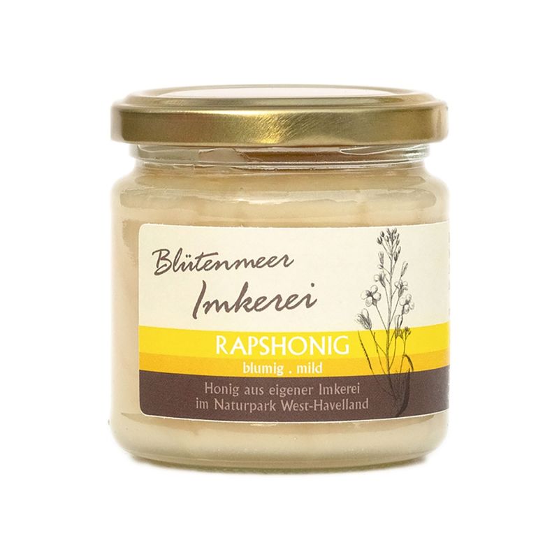 Blütenmeer Imkerei Bioland Rapsblütenhonig aus der Blütenmeer Imkerei - Produktbild