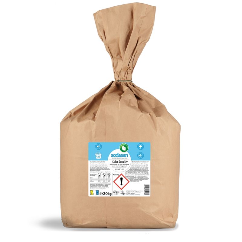 sodasan Colour Laundry Powder Sensitive 20kg - Produktbild