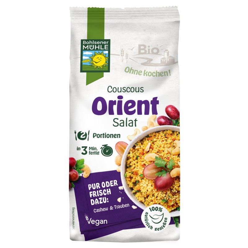 Bohlsener Mühle Bio Couscous Orient Salat - Produktbild