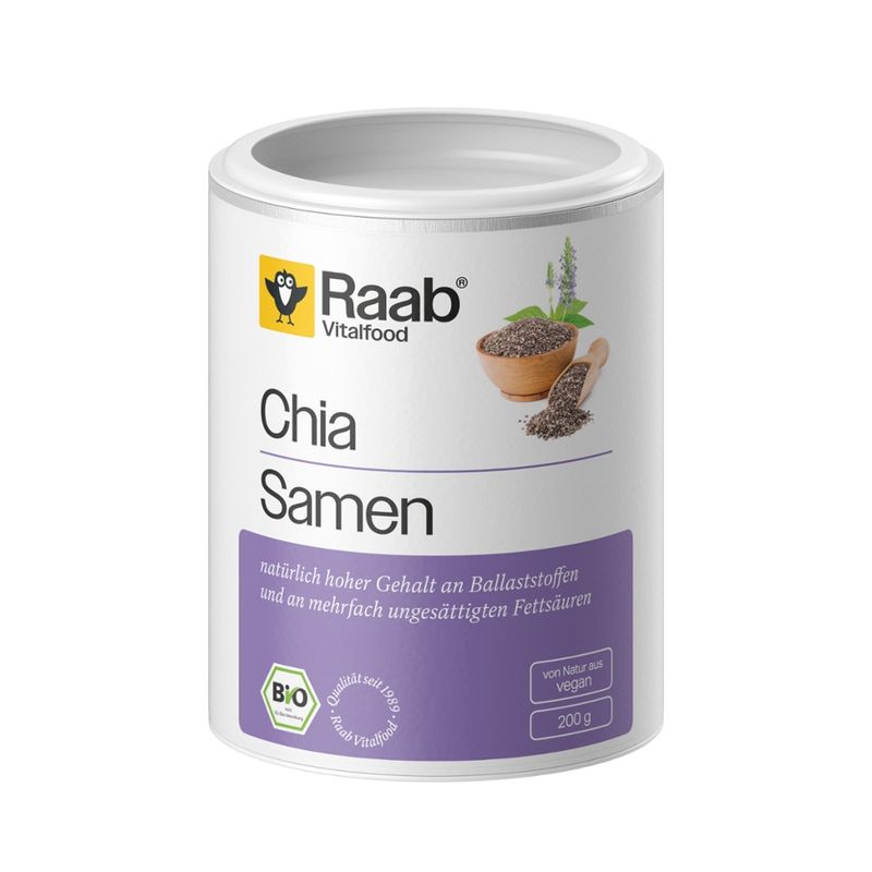 Raab Vitalfood Bio Chia-Samen, 250g - Produktbild