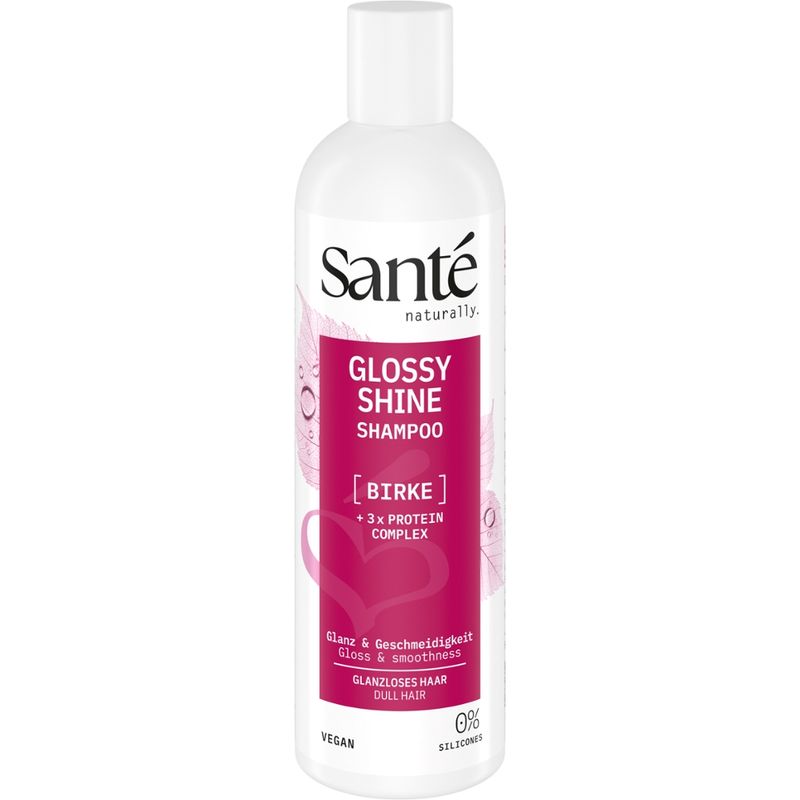 Sante Glossy Shine Shampoo Birke + 3-Fach Protein Komplex - Produktbild