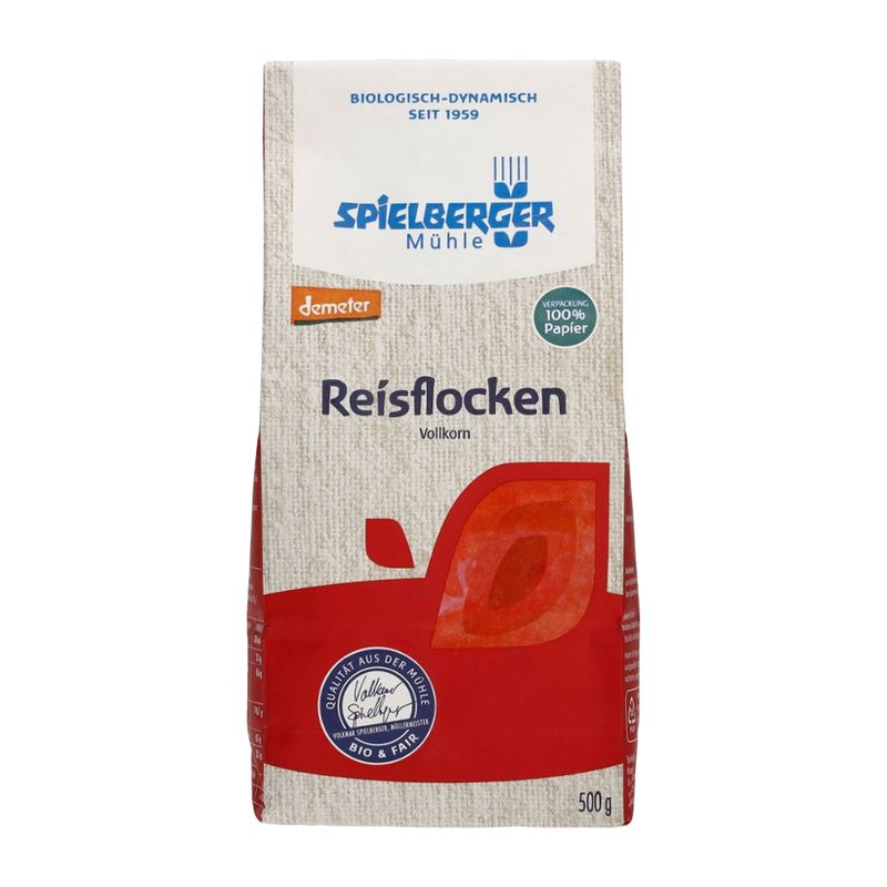 Spielberger Mühle Reisflocken, demeter - Produktbild
