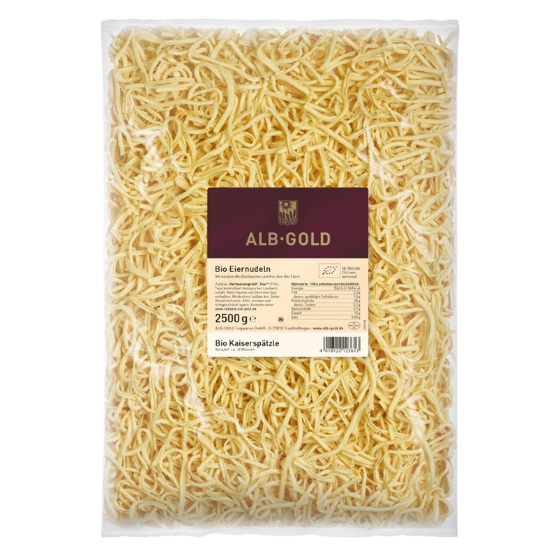 ALB-GOLD AG Bio Kaiserspätzle mit Ei 4 x 2,5 kg - Produktbild