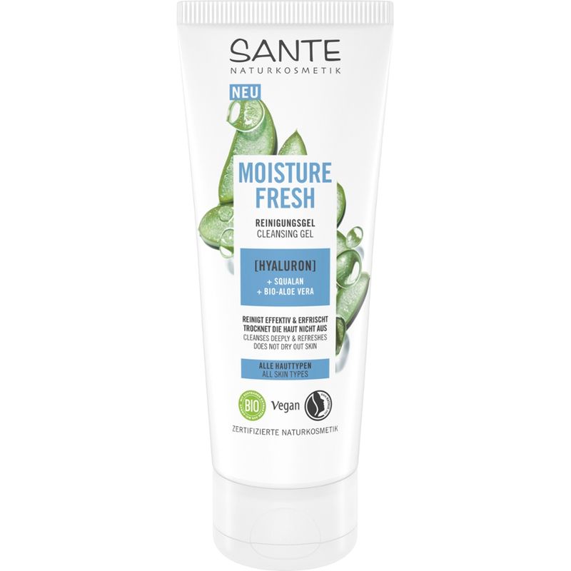 Sante Moisture Fresh Reinigungsgel mit Hyaluron, Squalan & Bio-Aloe Vera - Produktbild