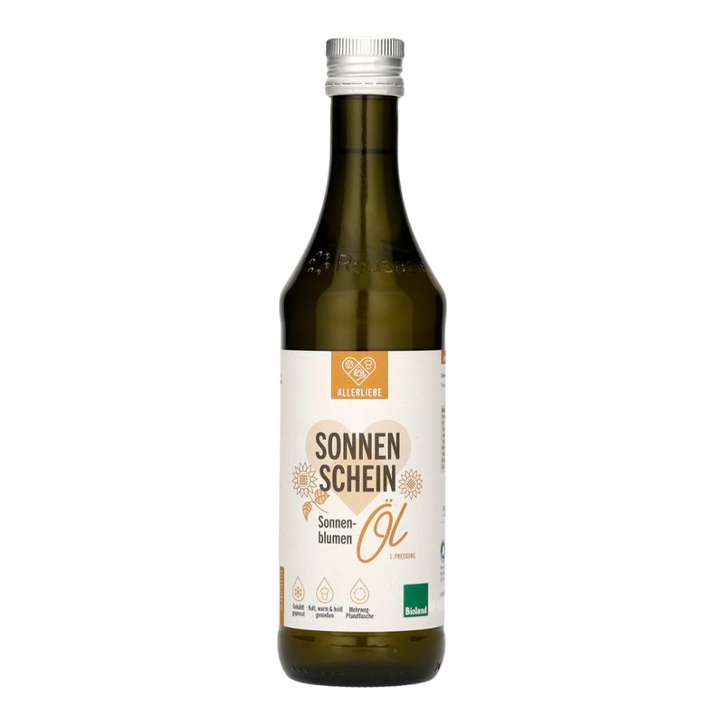 ALLERLIEBE ALLERLIEBE Bioland Sonnenblumenöl 500ml - Produktbild