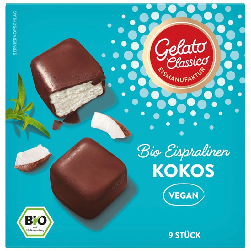 Gelato Classico Eismanufaktur Gelato Classico Bio-Eispralinen Kokos - Produktbild