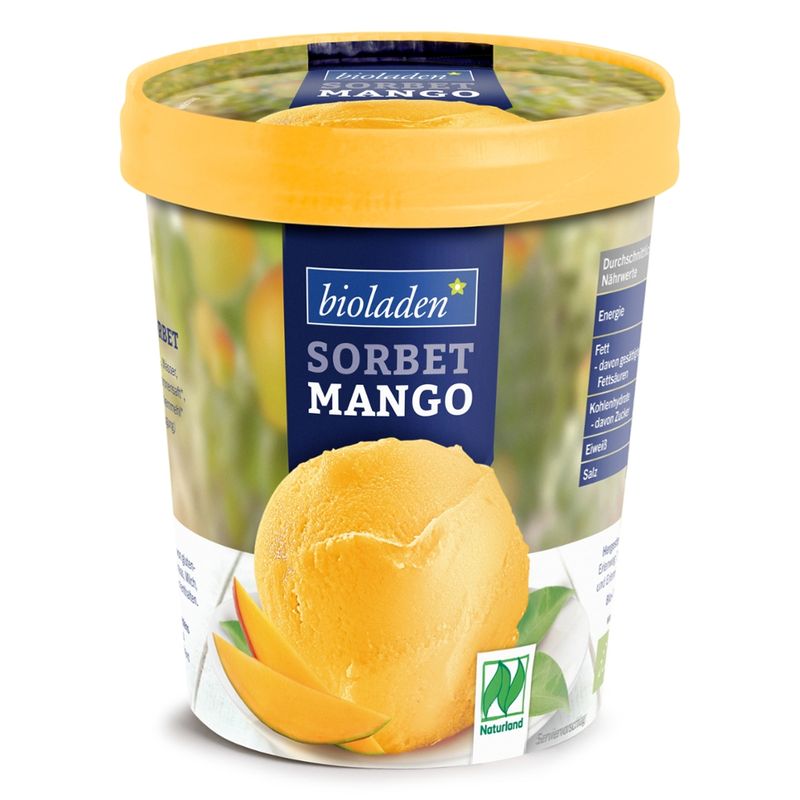 bioladen Sorbet Mango - Produktbild