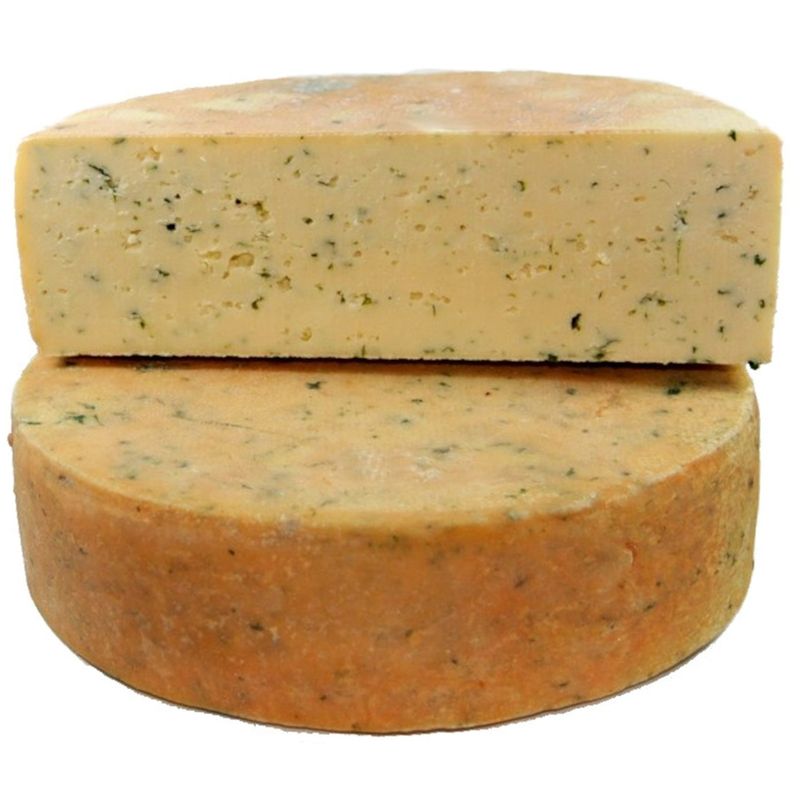 Naturkost Elkershausen BioBauernkäse Knoblauch Basilikum - Produktbild