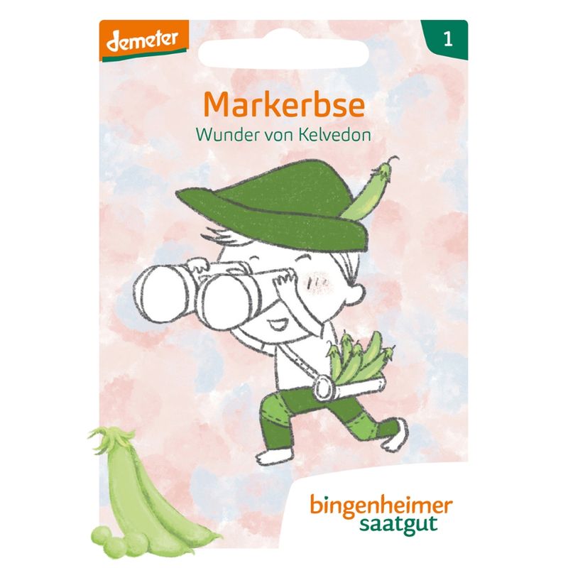 Bingenheimer Saatgut Wunder von Kelvedon - Markerbse (Saatgut) - Produktbild