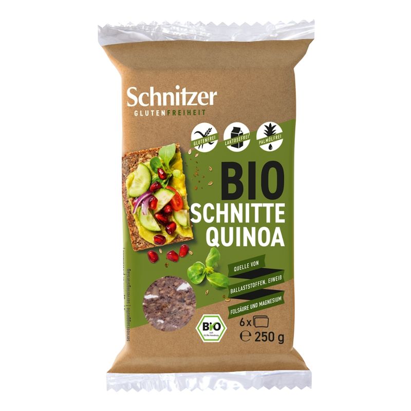Schnitzer GLUTENFREIHEIT Bio Schnitte Quinoa - Produktbild