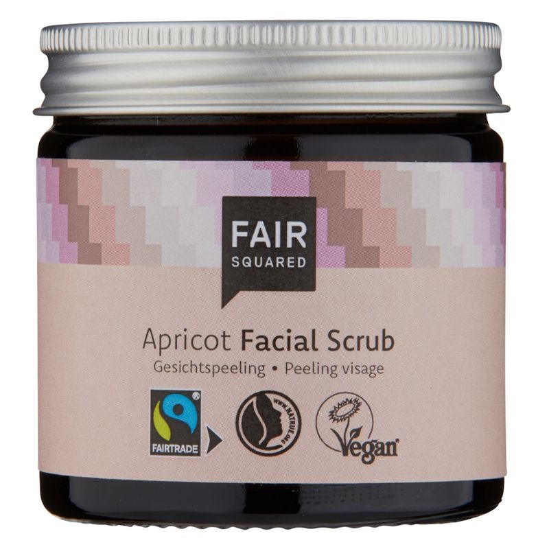 FAIR SQUARED FAIR SQUARED Facial Scrub Apricot 50 ml ZERO WASTE - Produktbild