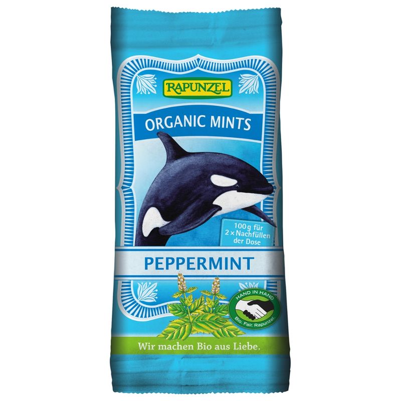 Rapunzel Organic Mints Peppermint HIH Nachfüllbeutel - Produktbild