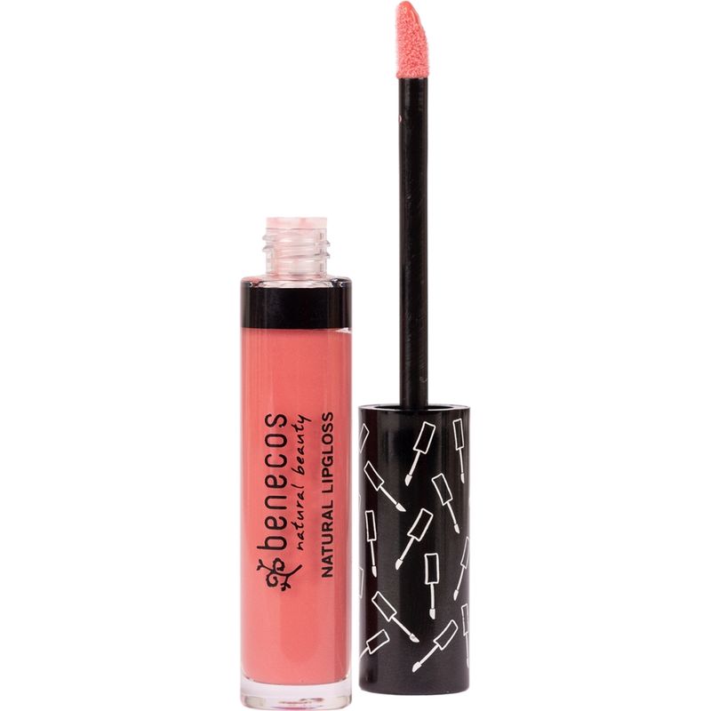 benecos benecos Natural Lipgloss flamingo - Produktbild