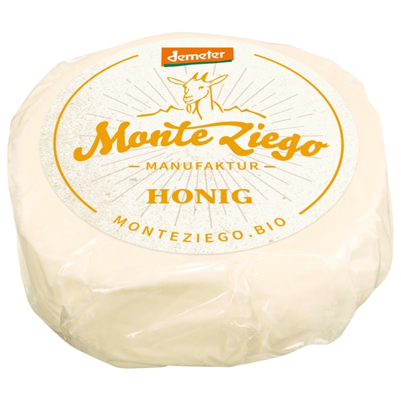 Monte Ziego Ziegenfrischkäse Honig - Produktbild