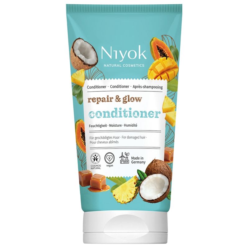 Niyok repair & glow Conditioner, für geschädigtes Haar - Produktbild