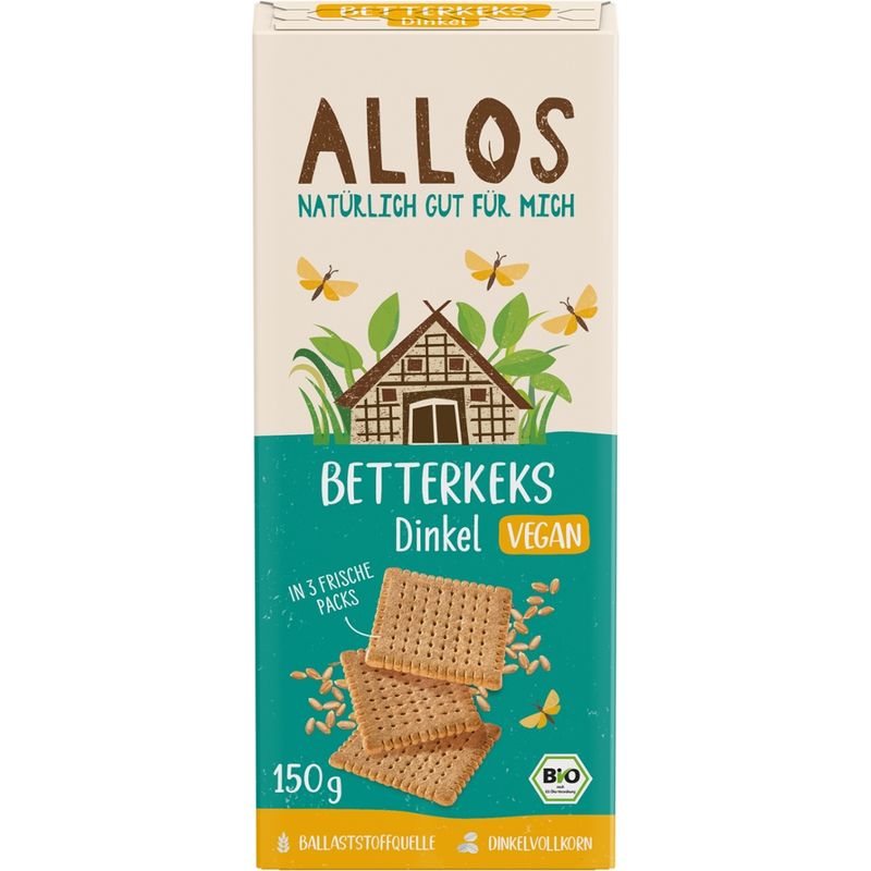 Allos Betterkeks Dinkel - Produktbild