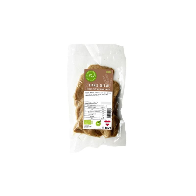Hiel - Vegetarische Feinkost Dinkel Seitan - Veganes Filet aus Dinkeleiweiß - Produktbild
