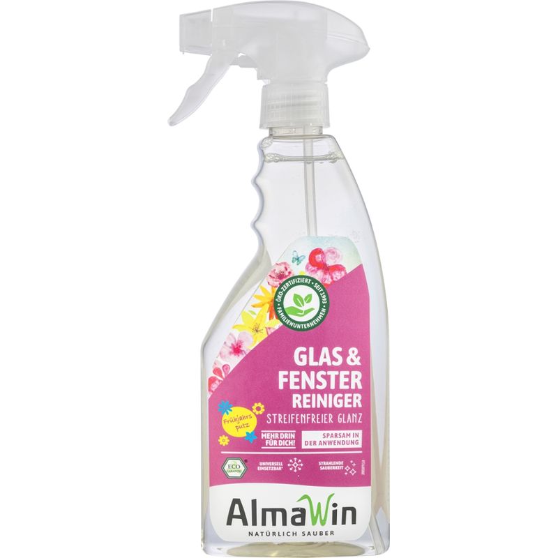 AlmaWin Frühjahrsputz Glas & Fenster Reiniger - Produktbild