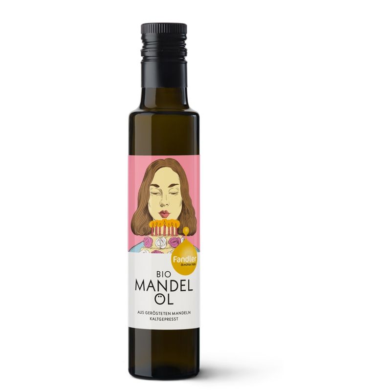 Ölmühle Fandler Fandler Bio-Mandelöl kaltgepresst, 250 ml - Produktbild