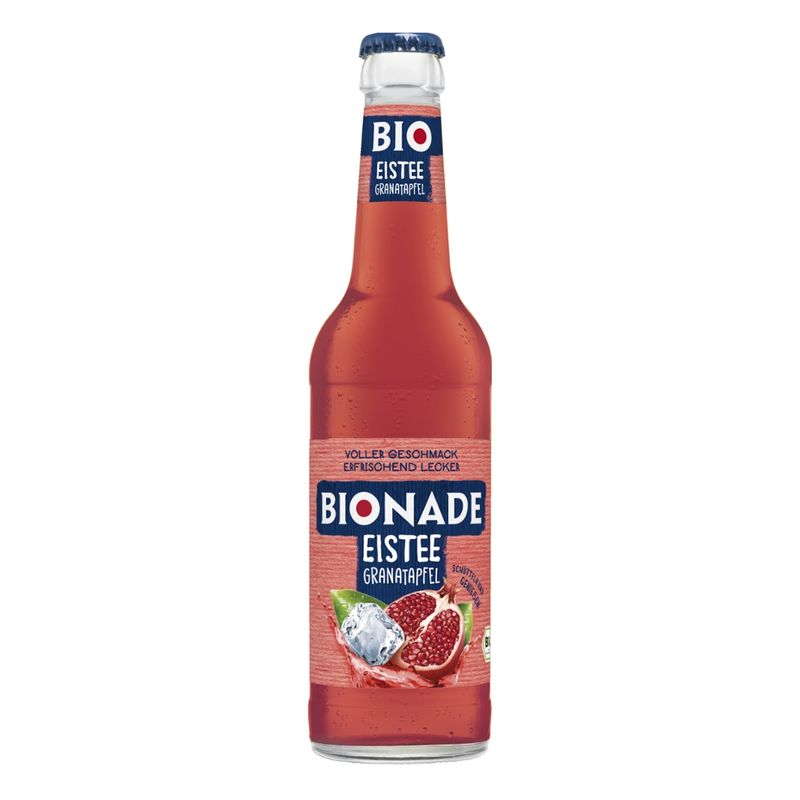 BIONADE Bionade Eistee Granatapfel 12x0,33 Mehrweg - Produktbild