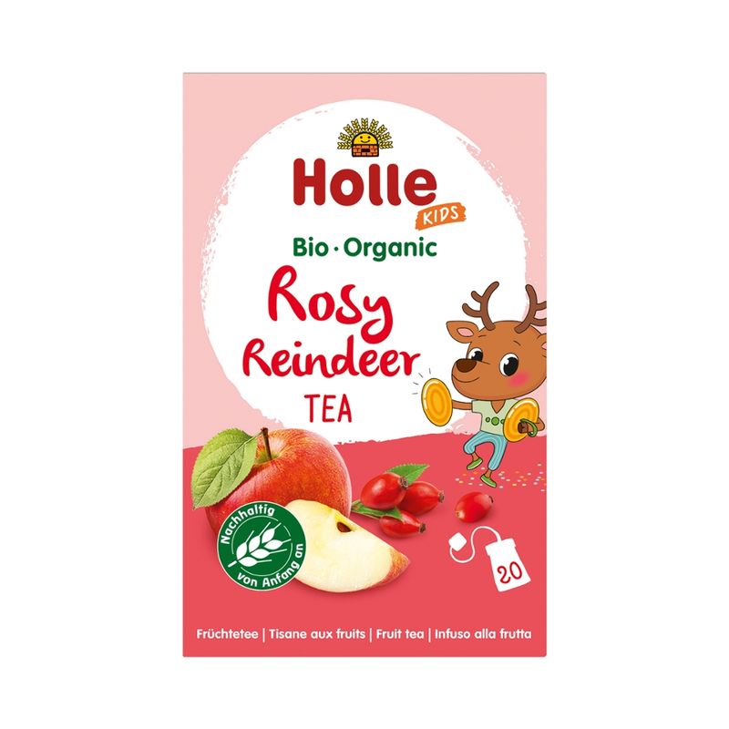 Holle  Bio-Rosy Reindeer Tea 20x2,2 - Produktbild