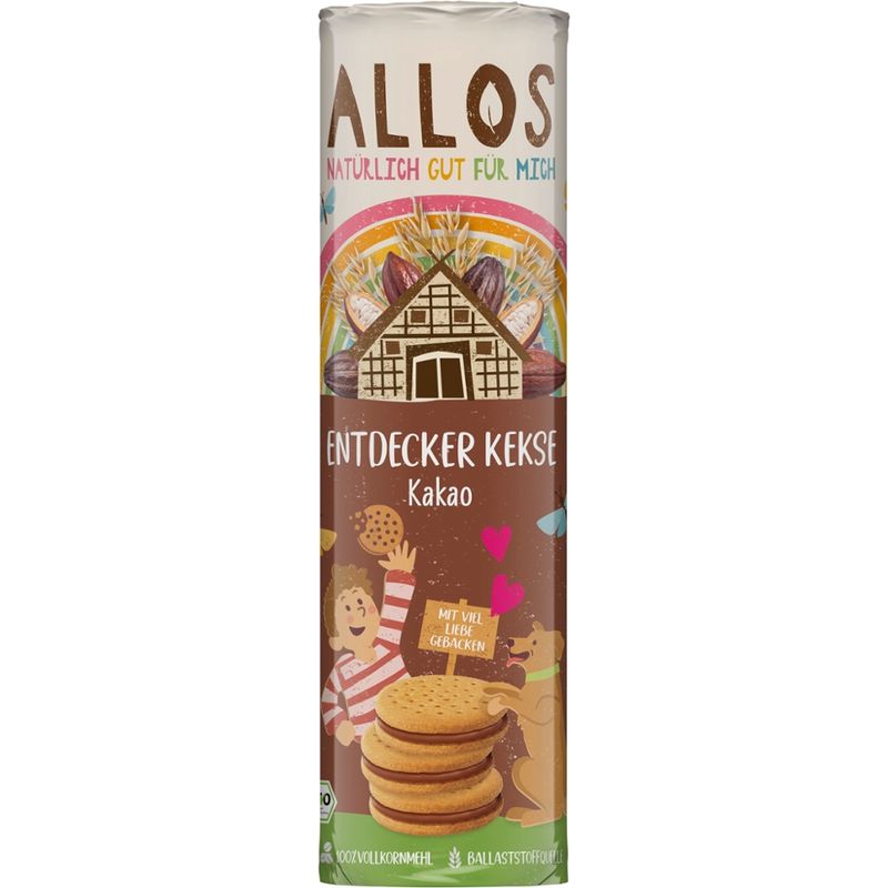 Allos Entdecker Kekse Kakao - Produktbild