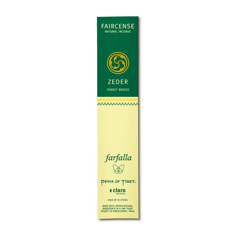 farfalla Zeder / Forest Breeze, Faircense Räucherstäbchen - Produktbild