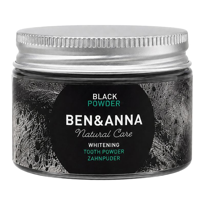 Ben&Anna Natural Care Ben&Anna Natural Care Natural Toothpowder Black im Glastiegel, 2026, Cosmos - Produktbild