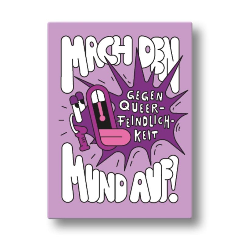 Spielköpfe Spielköpfe - Mach den Mund auf gegen Queerfeindlichkeit - Produktbild