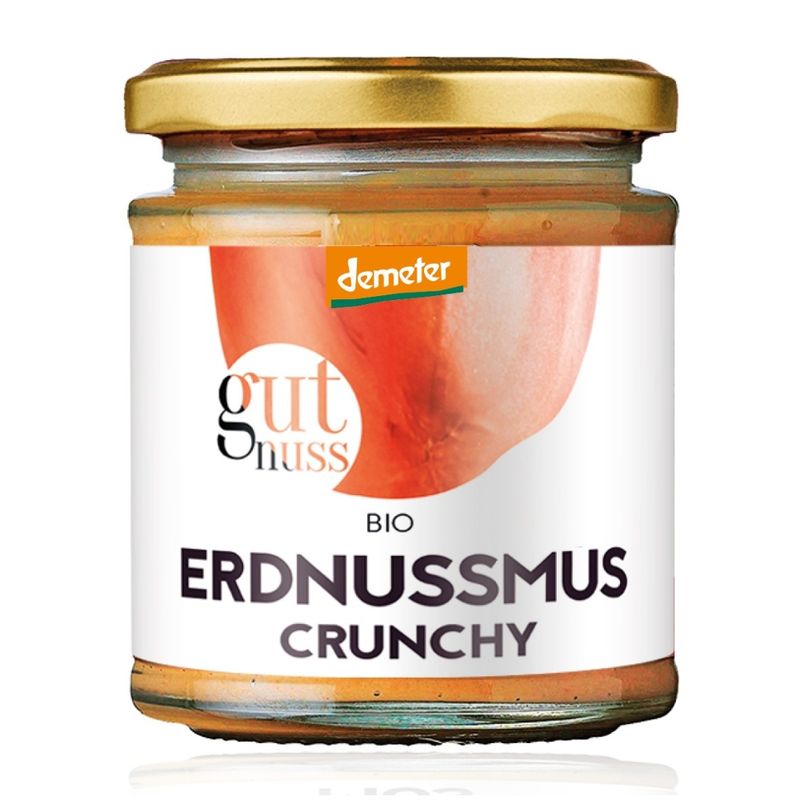 gutnuss Erdnussmus Crunchy - Produktbild