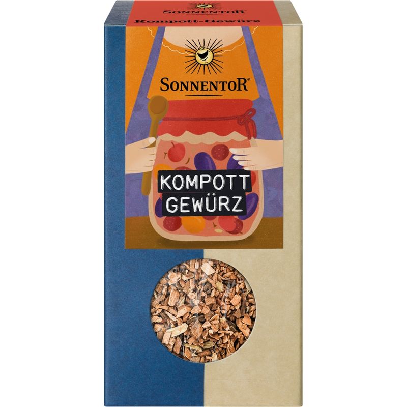 Sonnentor Kompott-Gewürz, Packung - Produktbild