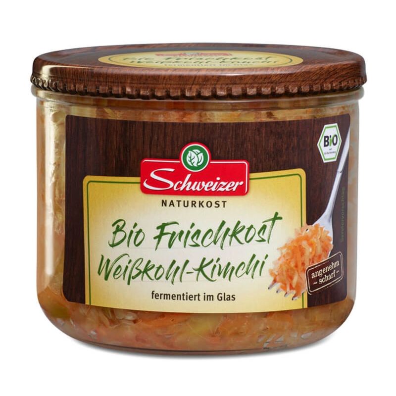 Schweizer Bio Frischkost Weißkohl-Kimchi, kühlpflichtig - Produktbild